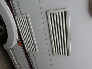 Caravan Campervan Motorhome Conversion Thetford Fridge Exterior Vents