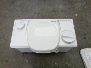 Used Caravan Thetford Cassette Toilet With Manual Right Hand Flush
