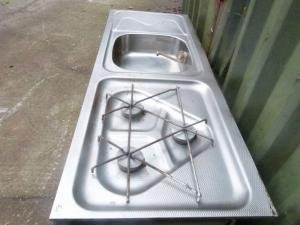 Weippert Caravan Fridge Hob Sink And Drainer Combo REF WEIP
